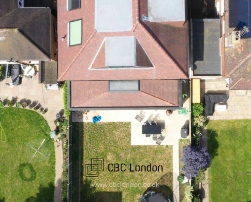 Reclaimed brick house extension Willesden